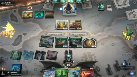 Watch MTG Arena Video Replay - UBRG Midrange by saitama VS Abzan Midrange by kalelfr - Premier Draft Ranked