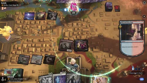 Watch MTG Arena Video Replay - Celes, Rune Knight by saitama VS Kefka, Court Mage // Kefka, Ruler of Ruin by Setirb - Historic Brawl