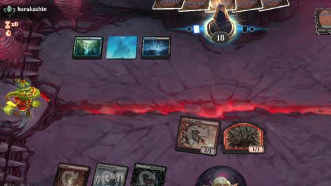 Watch MTG Arena Video Replay - Mono Red Aggro by CunicoliGoblin VS Dimir Midrange by Zerreissen - Standard Traditional Ranked