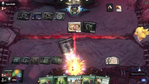 Watch MTG Arena Video Replay - Simic Midrange by utku VS Orzhov Midrange by Spacebolls - Standard Ranked