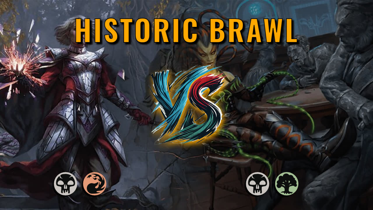 Watch MTG Arena Historic Brawl Video - Rowan, Scion of War by saitama VS Vraska, the Silencer by Sansosuiso - d494e4