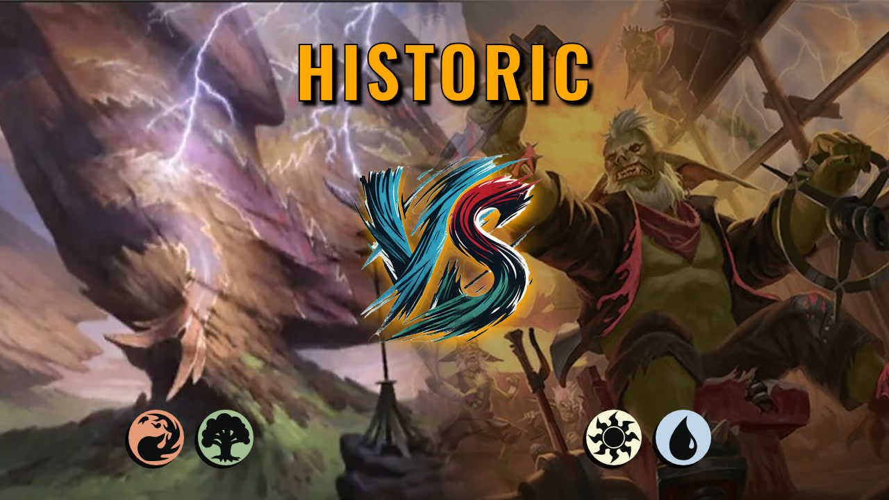 Watch MTG Arena Historic Video - Gruul Aggro by CunicoliGoblin VS Azorius Aggro by DeadDave - 38659f