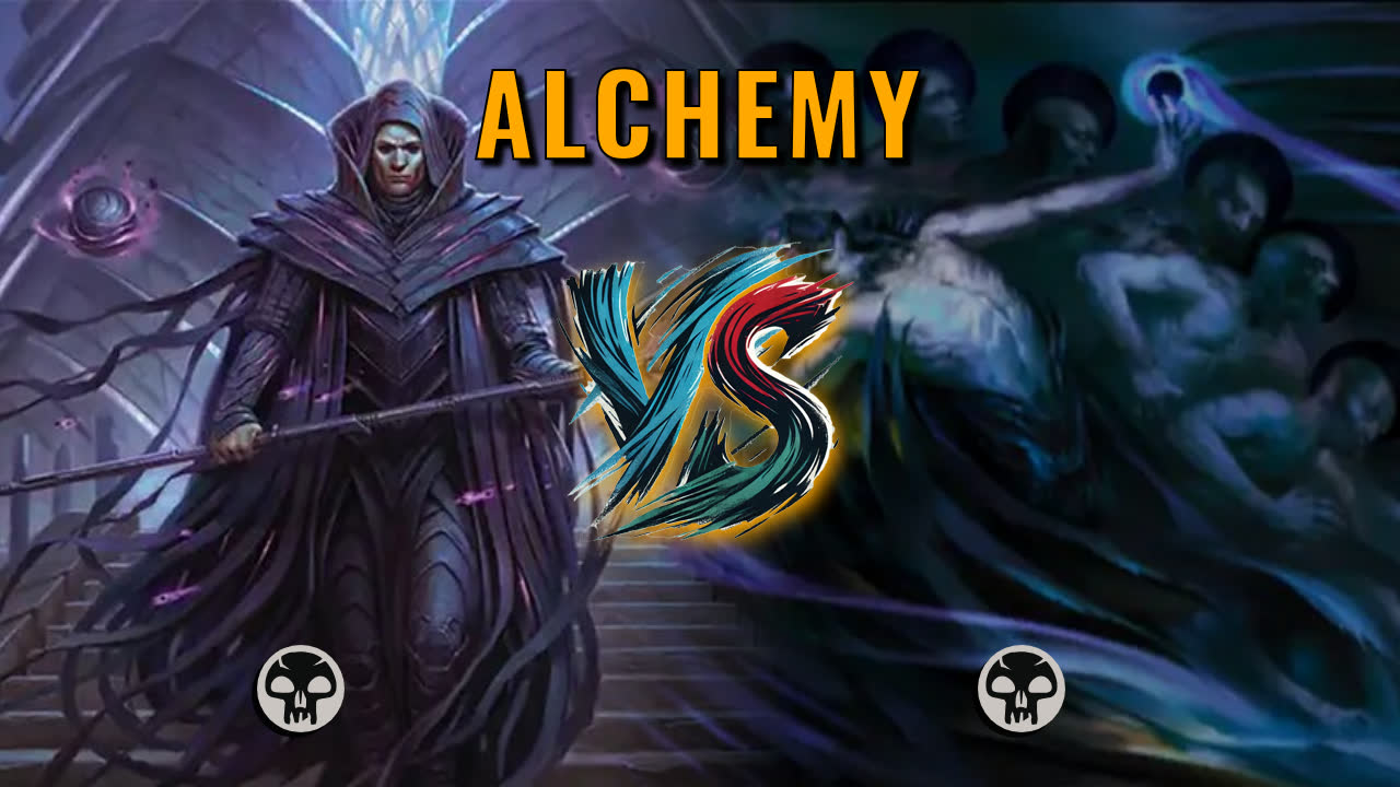 Watch MTG Arena Alchemy Video - Mono Black Aggro by CunicoliGoblin VS Mono Black Aggro by 鬼ゴロ - 21634e