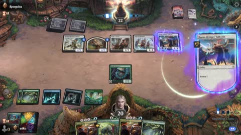 Watch MTG Arena Video Replay - Simic Midrange by utku VS Mono White Midrange by Rengoku - Standard Ranked