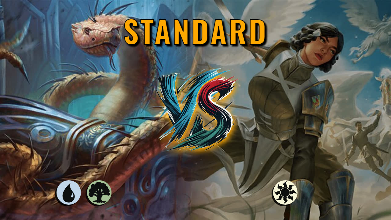 Watch MTG Arena Standard Video - Simic Midrange by utku VS Mono White Midrange by Rengoku - c4c81c