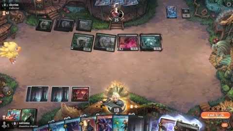 Watch MTG Arena Video Replay - Grixis Midrange by saitama VS Golgari Midrange by skyrim - Premier Draft