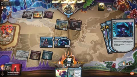 Watch MTG Arena Video Replay - Izzet Midrange by CunicoliGoblin VS Boros Aggro by Wolverine - Alchemy Play