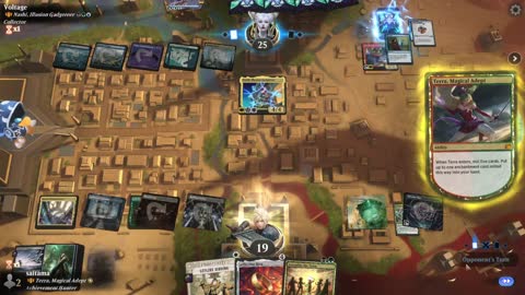 Watch MTG Arena Video Replay - Terra, Magical Adept by saitama VS Nashi, Illusion Gadgeteer by Voltage - Historic Brawl