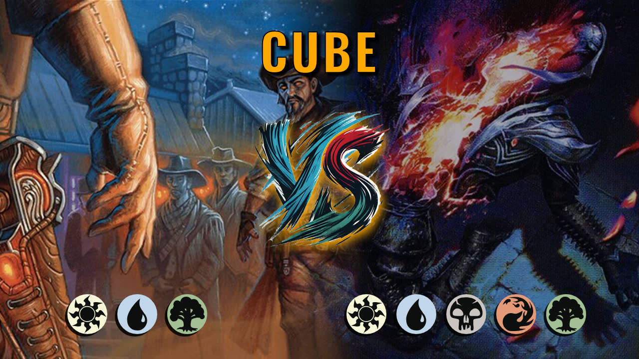 Watch MTG Arena Cube Video - Bant Midrange by DamienF16 VS 5 Color Midrange by BorosHarrison - d3f5fd
