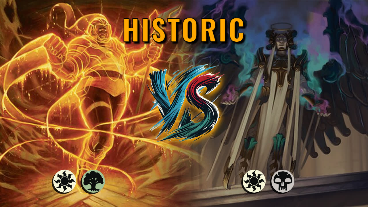 Watch MTG Arena Historic Video - Selesnya Midrange by CunicoliGoblin VS Orzhov Midrange by VaxxScene - 13fd1a