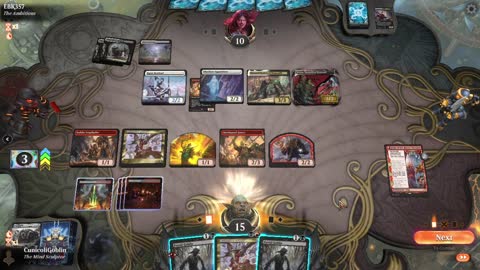 Watch MTG Arena Video Replay - Rakdos Aggro by CunicoliGoblin VS Orzhov Aggro by EBK357 - Traditional Historic Play