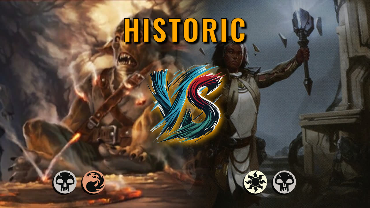Watch MTG Arena Historic Video - Rakdos Aggro by CunicoliGoblin VS Orzhov Aggro by EBK357 - 09d8bf