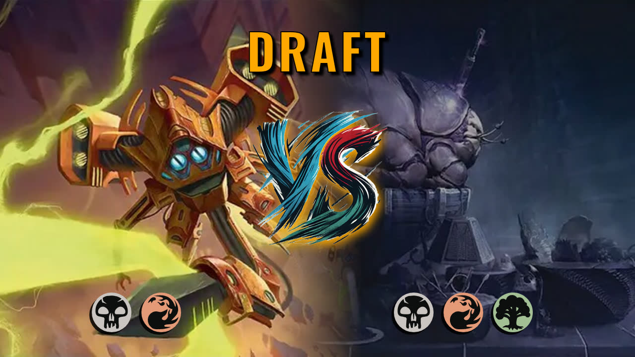 Watch MTG Arena Draft Video - Rakdos Midrange by DamienF16 VS Jund Midrange by あいばど - 65b850
