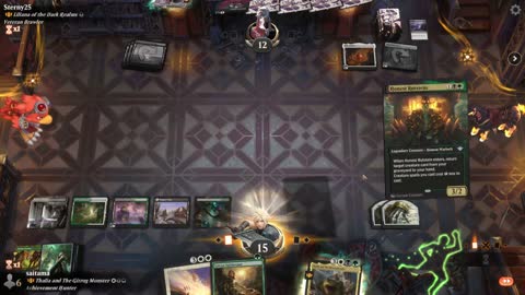 Watch MTG Arena Video Replay - Thalia and The Gitrog Monster by saitama VS Liliana of the Dark Realms by Sterny25 - Historic Brawl
