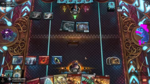 Watch MTG Arena Video Replay - Izzet Control by CunicoliGoblin VS Mono Blue Aggro by CR7UP - Alchemy Ranked