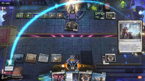 Watch MTG Arena Video Replay - Azorius Midrange by DamienF16 VS Abzan Midrange by aaaa - Traditional Standard Ranked