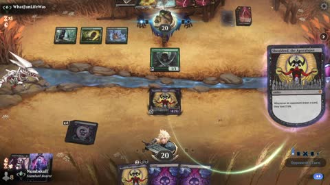 Watch MTG Arena Video Replay - Mono Black Midrange by Numbskull VS Golgari Midrange by WhatFunLifeWas - Traditional Standard Ranked