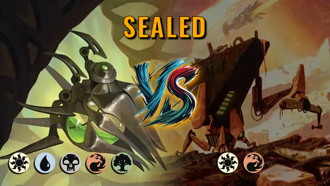 Watch MTG Arena Sealed Video - 5 Color Midrange by DamienF16 VS Boros Aggro by MissMariapants - cea2ea