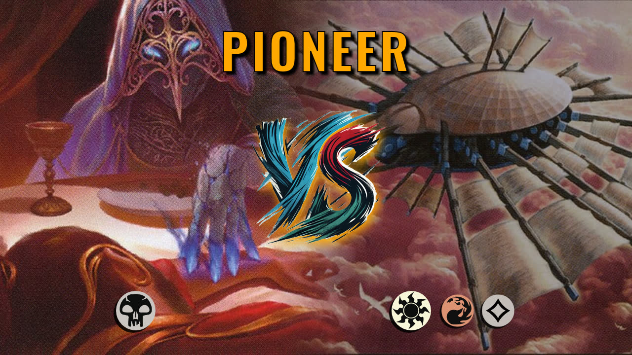 Watch MTG Arena Pioneer Video - Mono Black Midrange by Numbskull VS Boros Aggro by moo - cdb490