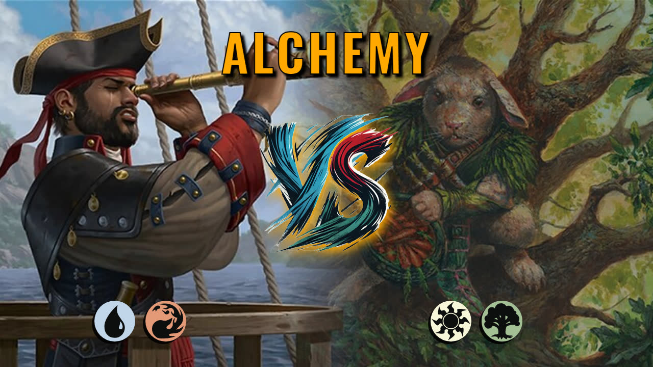 Watch MTG Arena Alchemy Video - Izzet Control by CunicoliGoblin VS Selesnya Aggro by FireFight - a6079d