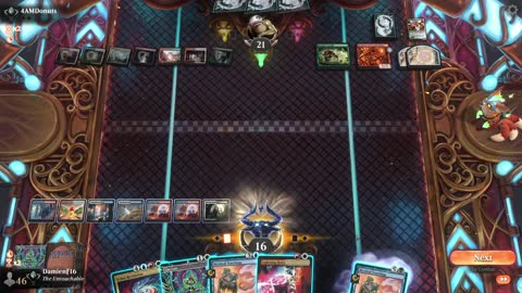 Watch MTG Arena Video Replay - Jeskai Control by DamienF16 VS Naya Midrange by 4AMDonuts - Traditional Standard Ranked