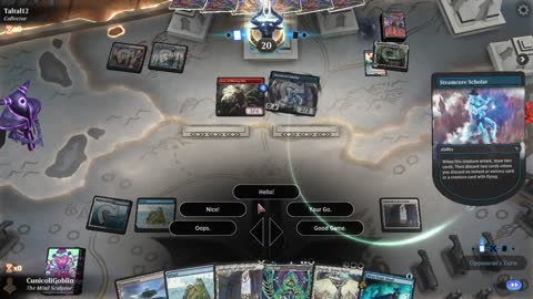 Watch MTG Arena Video Replay - Azorius Control by CunicoliGoblin VS Izzet Midrange by Taltal12 - Standard Play