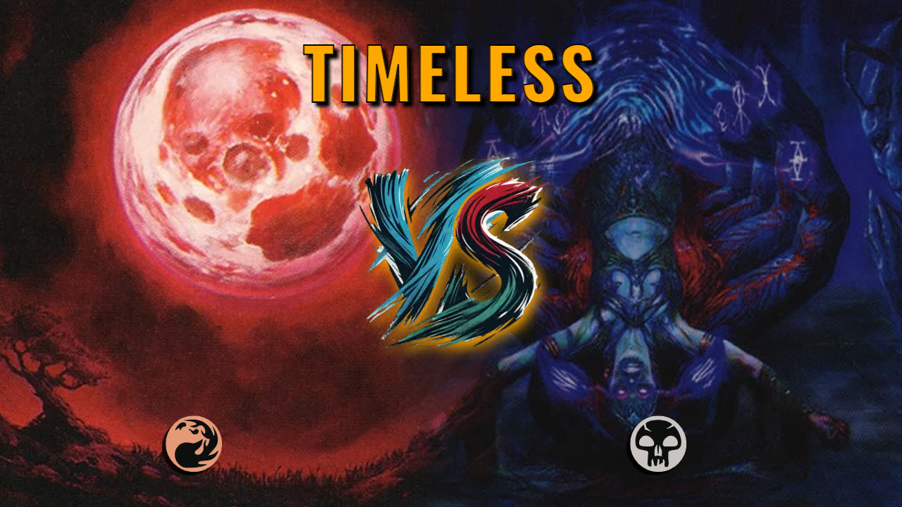 Watch MTG Arena Timeless Video - Mono Red Midrange by CunicoliGoblin VS Mono Black Midrange by Misha - 6bda17