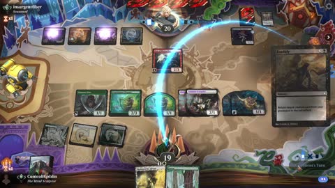 Watch MTG Arena Video Replay - Selesnya Aggro by CunicoliGoblin VS Rakdos Midrange by insurgentfiber - Alchemy Ranked