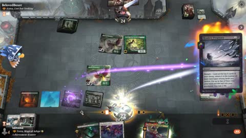Watch MTG Arena Video Replay - Terra, Magical Adept by saitama VS Azusa, Lost but Seeking by BelovedBoxer - Historic Brawl