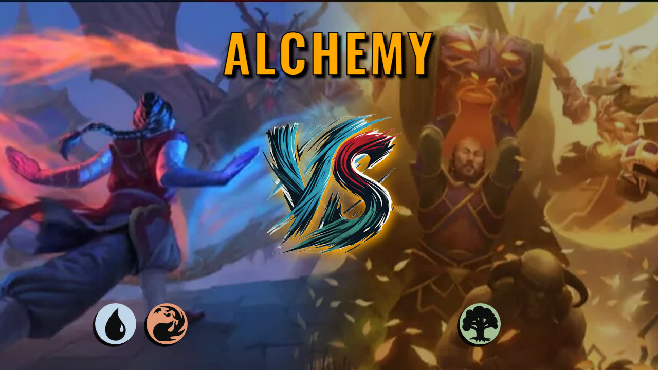 Watch MTG Arena Alchemy Video - Izzet Midrange by CunicoliGoblin VS Mono Green Aggro by housewife - 7a1db8