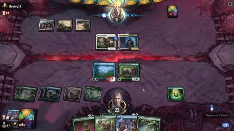 Watch MTG Arena Video Replay - Simic Midrange by utku VS Orzhov Aggro by Brettq55 - Standard Ranked