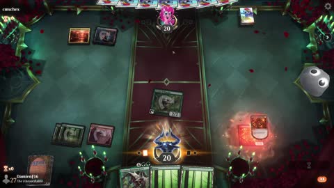 Watch MTG Arena Video Replay - Temur Midrange by DamienF16 VS Grixis Midrange by cmschex - Chromatic Cube Draft