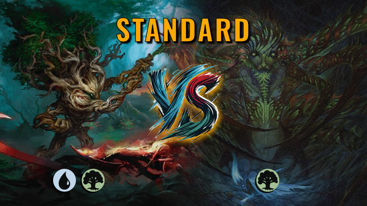 Watch MTG Arena Standard Video - Simic Midrange by utku VS Mono Green Aggro by Gooby - 96bddd