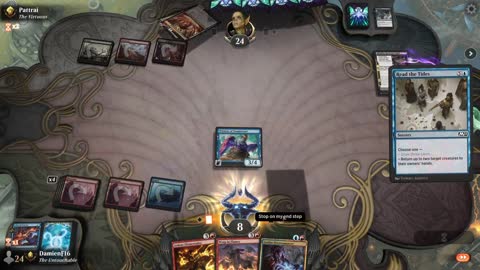 Watch MTG Arena Video Replay - Izzet Midrange by DamienF16 VS Rakdos Midrange by Pattrai - Premier Draft