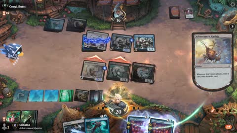 Watch MTG Arena Video Replay - UBRG Midrange by saitama VS Simic Midrange by Corgi_Butts - Premier Draft