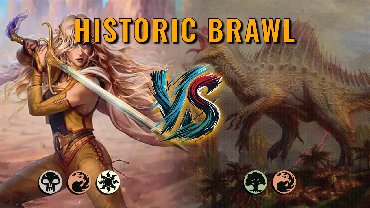 Watch MTG Arena Historic Brawl Video - Celes, Rune Knight by saitama VS Etali, Primal Conqueror by adfssf - c14345
