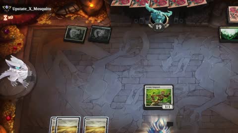 Watch MTG Arena Video Replay - Mono White Aggro by Khat VS Golgari Midrange by Upstate_X_Mosquito - Explorer Ranked