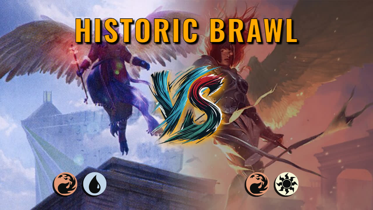 Watch MTG Arena Historic Brawl Video - Balmor, Battlemage Captain by saitama VS Aurelia, the Warleader by Beerbaron811 - 12f320