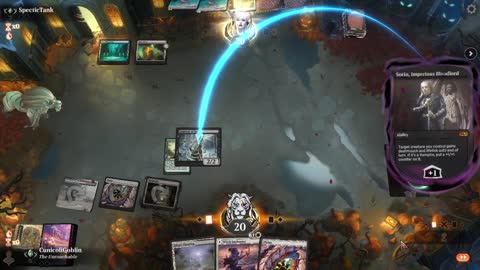 Watch MTG Arena Video Replay - Orzhov Midrange by CunicoliGoblin VS Simic Control by SpecticTank - Traditional Historic Ranked