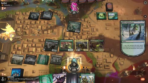 Watch MTG Arena Video Replay - Thalia and The Gitrog Monster by saitama VS Vorinclex // The Grand Evolution by barker - Historic Brawl