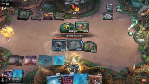 Watch MTG Arena Video Replay - Izzet Midrange by saitama VS Naya Midrange by RJ5 - Premier Draft