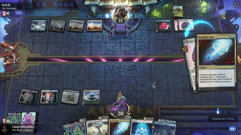 Watch MTG Arena Video Replay - Azorius Control by CunicoliGoblin VS Azorius Midrange by SeSch - Standard Play