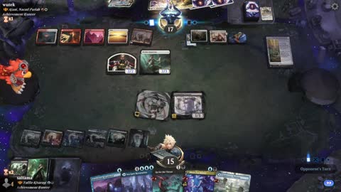 Watch MTG Arena Video Replay - Yuriko, the Tiger's Shadow by saitama VS Ajani, Nacatl Pariah by wutek - Historic Brawl