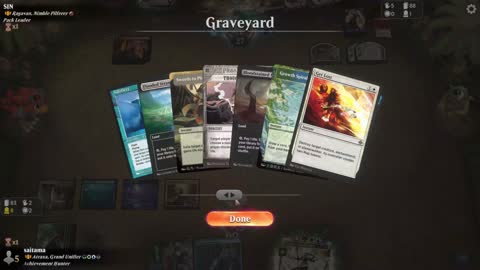 Watch MTG Arena Video Replay - Atraxa, Grand Unifier by saitama VS Ragavan, Nimble Pilferer by SIN - Historic Brawl