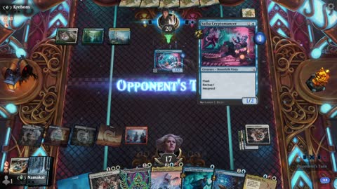 Watch MTG Arena Video Replay - Jeskai Control by Namakai VS Bant Aggro by Krebons - Traditional Standard Ranked