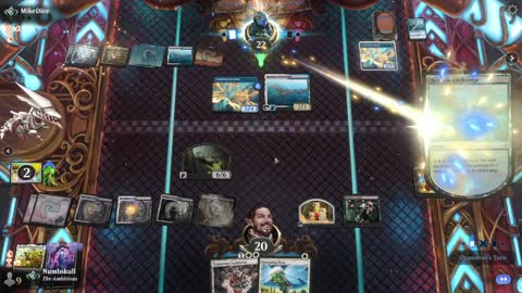 Watch MTG Arena Video Replay - Orzhov Midrange by Numbskull VS Azorius Aggro by MikeDice - Traditional Standard Ranked