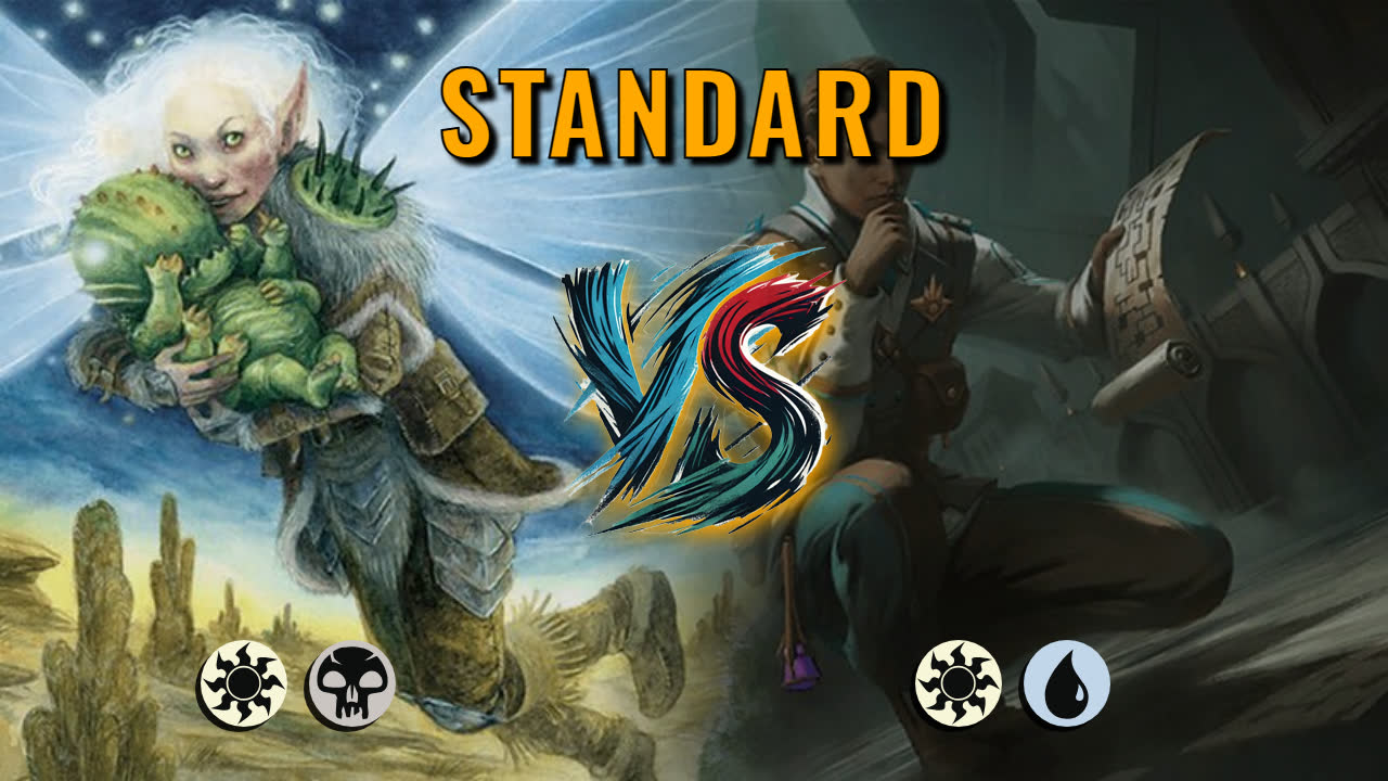 Watch MTG Arena Standard Video - Orzhov Midrange by Numbskull VS Azorius Aggro by MikeDice - 77953b