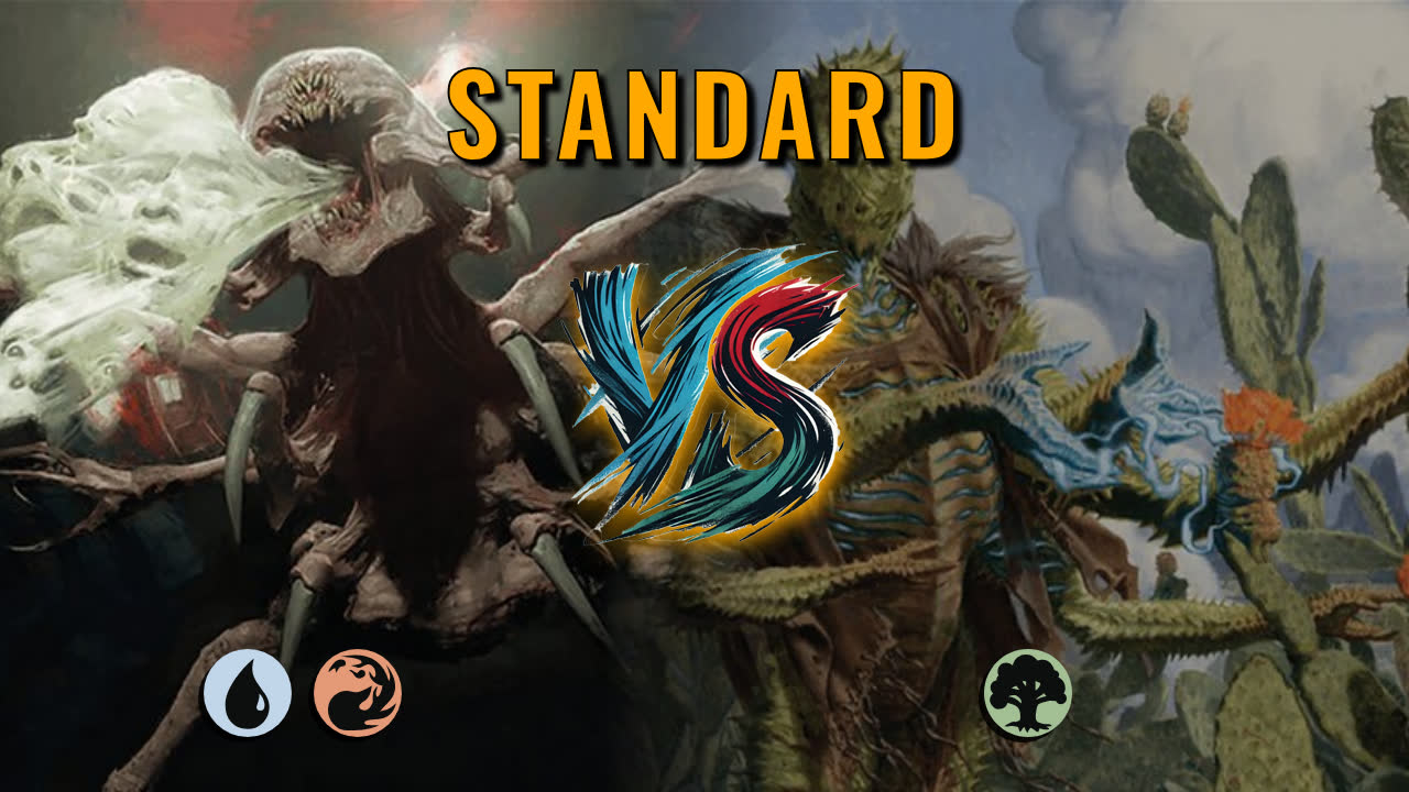 Watch MTG Arena Standard Video - Izzet Midrange by CunicoliGoblin VS Mono Green Aggro by HoochieMoochie - b74c5e