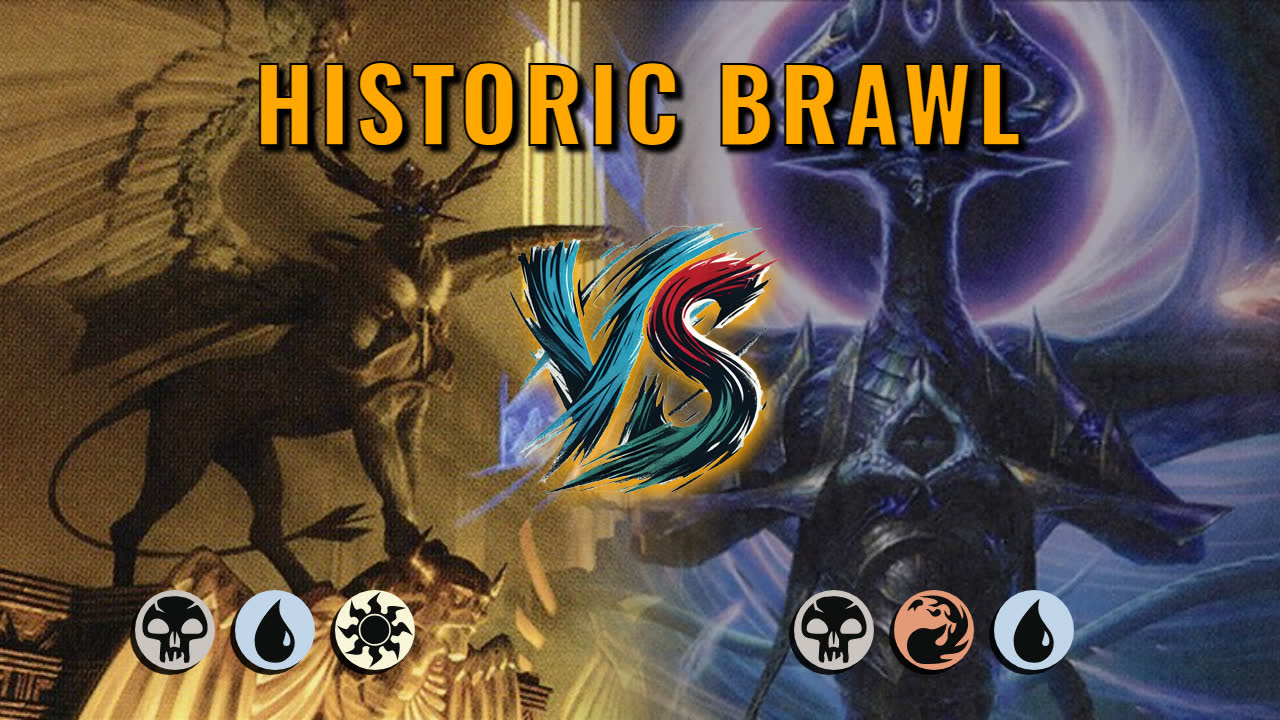 Watch MTG Arena Historic Brawl Video - Raffine, Scheming Seer by saitama VS Nicol Bolas, Dragon God by GandalfTW - 1223a0