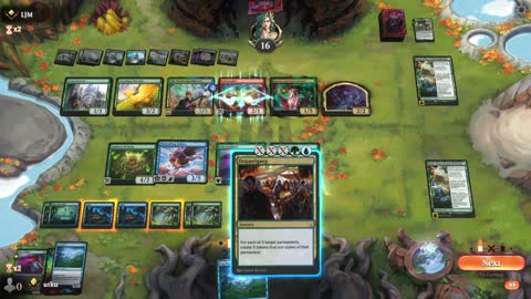 Watch MTG Arena Video Replay - Simic Midrange by utku VS 5 Color Midrange by LJM - Standard Ranked